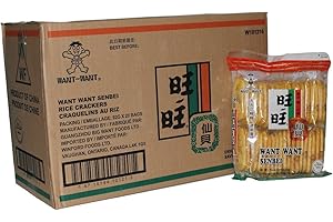 Want Want OS10121 Senbei Rice Crackers, 2.24-Kilogram