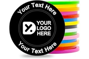 100 Custom Poker Chips, Personalized Full Color Logo Image Text on a Chip for Double Sided Print, Good for Beer Tokens in Bar