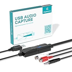 DigitalLife USB 2.0 Audio Capture Card Grabber