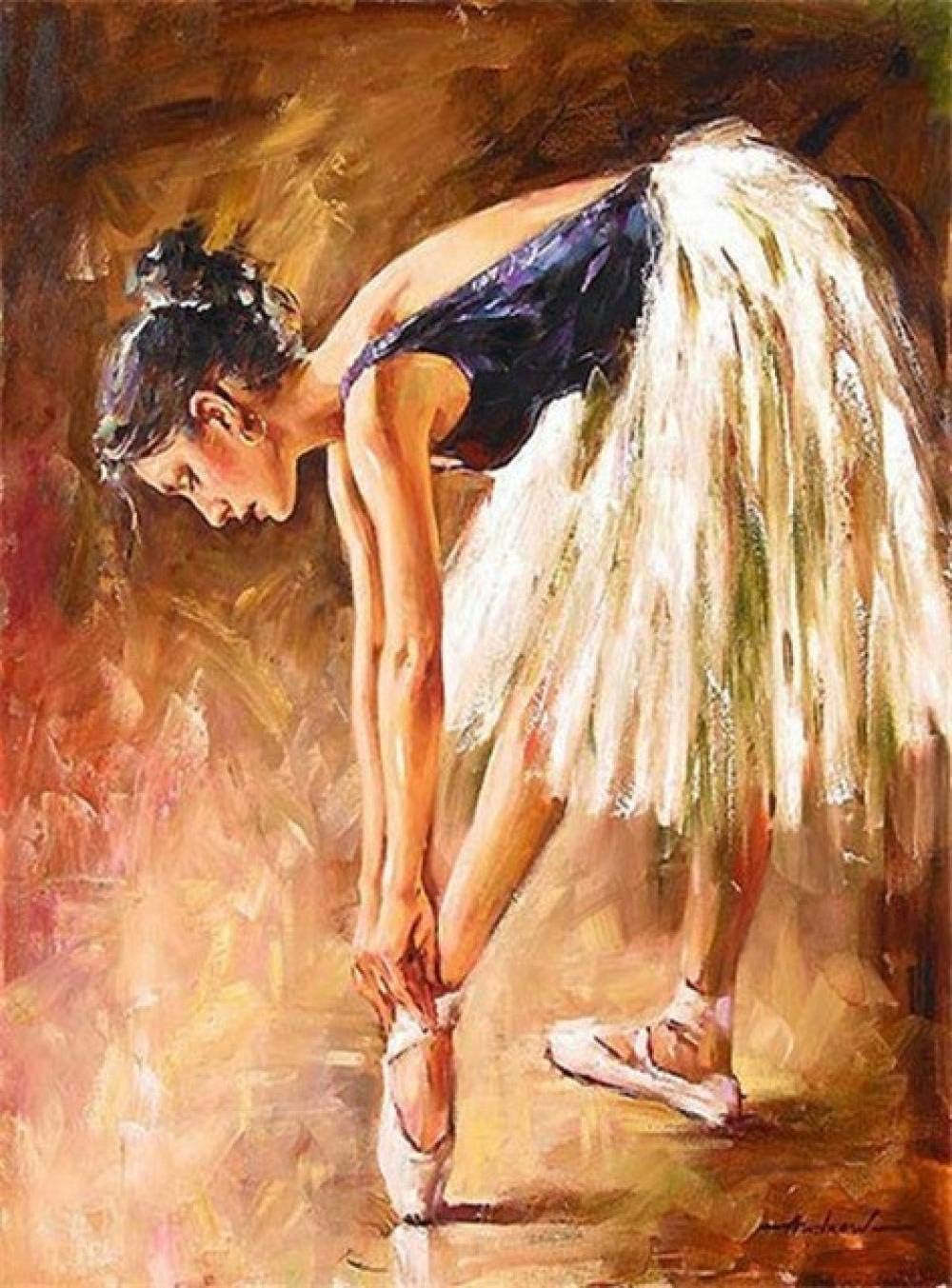 GJYAC diamond painting Jigsaw Puzzles Wooden 1000 Piece ，Ballet,For Adults Children Kids Educational Toys Gifts for family