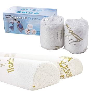Amazon Com 2 Pack Dreamypanda Toddler Bed Rail Bumper Foam