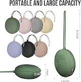 Smlpuame Pacifier Holder Case Set Silicone BPA Free Blush view 2