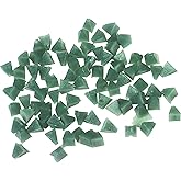 Raytech Plastic Media,Pyramid, Green,1/4"