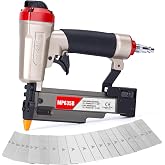 meite MP635B Pin Nailer with 6000 PCS Pin Nails (1/2", 5/8", 3/4", 1", 1-3/16", 1-3/8"), Pneumatic 23 Gauge Pin Nailer, Fits 1/2" to 1-3/8" 23 Gauge Pin Nails, Ideal for Paneling, Small Trim
