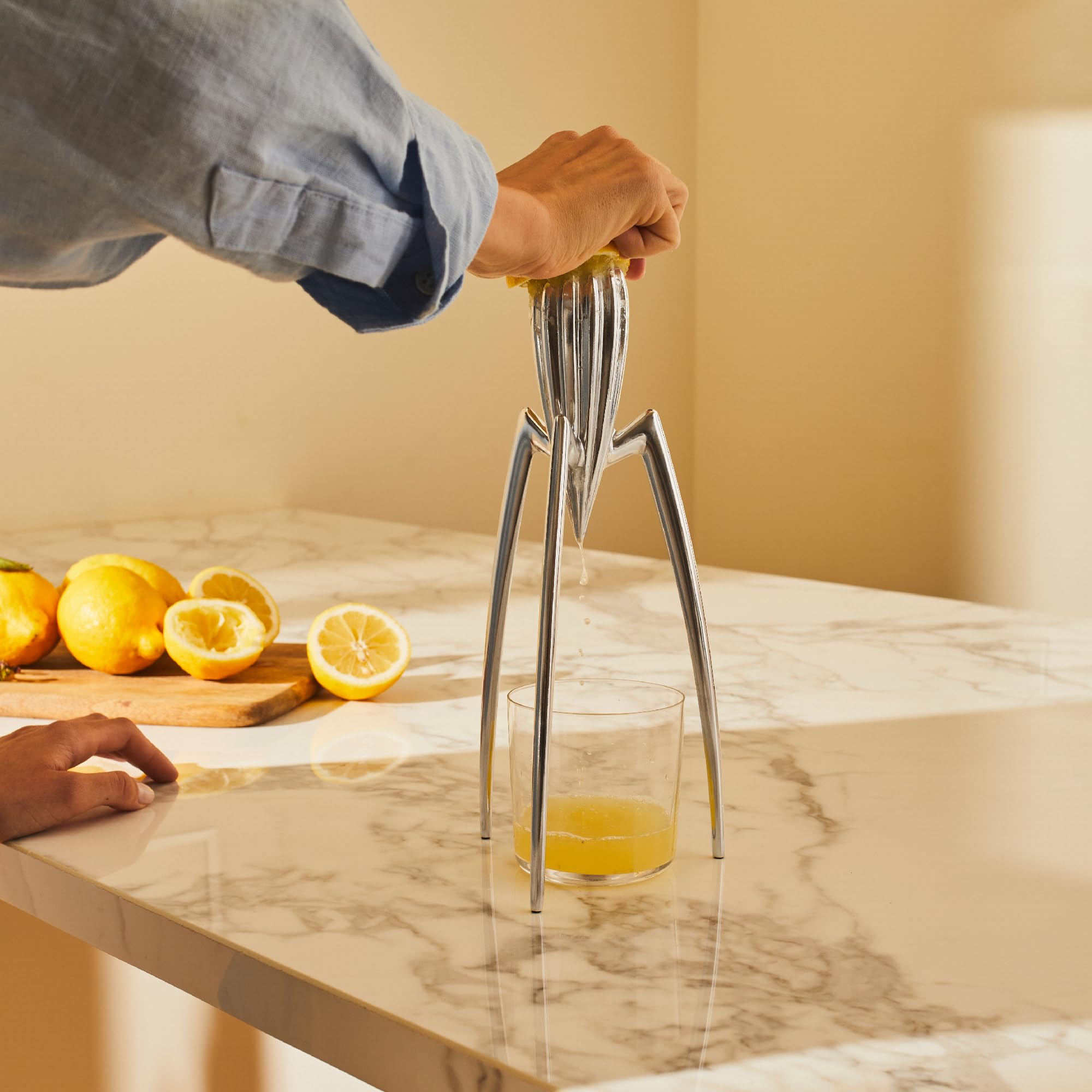 Alessi PSJS Juicy Salif Citrus Juicer, Aluminium, Mirror Polished
