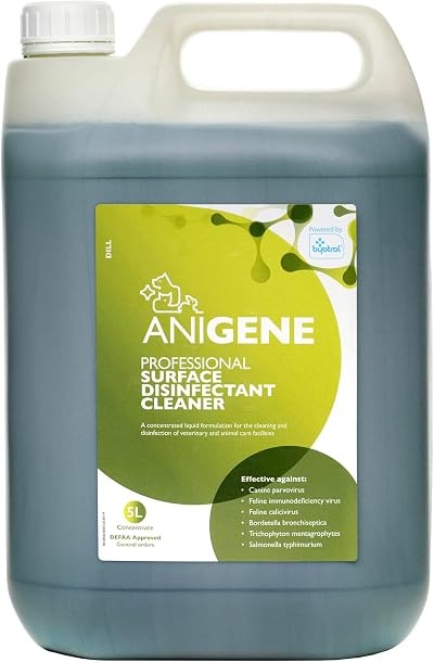 BYOTROL ANIGENE Surface Disinfectant Cleaner 5 L Dill Scent UK Made