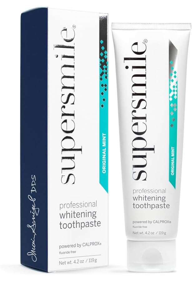 Amazon.com: Supersmile Relax – Fluoride Free Whitening Toothpaste