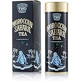 TWG Tea | Moroccan Sahara Tea | Green & Black Tea | Rose Petals, Nuts & Spices | Haute Couture Tin, 100g | Gift Set