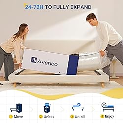 Avenco Queen Size Mattress, 6 Inch Memory Foam