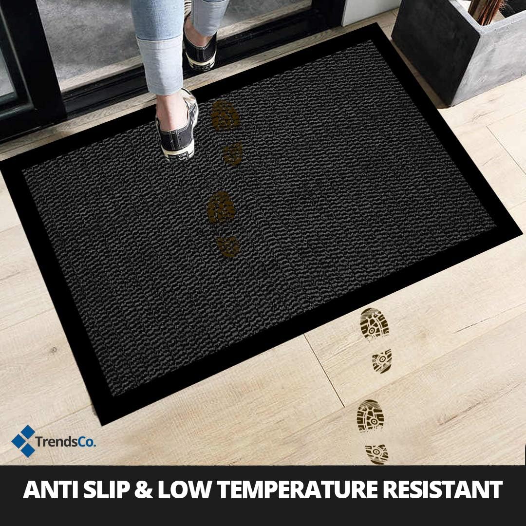 Trendsco, Dirt Trapper Door Mat Indoor & Outdoor, Non Slip Rubber Backing Carpet and Floor Mat for Home Kitchen & Office - Image 5