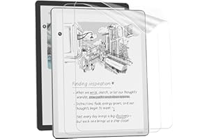 Caweet Screen Protector for All New 11” Kindle Scribe Colorsoft 1st Gen and Kindle Scribe 3rd Gen 2025 Release, Anti-Glare Premium PET Full-Coverage Matte Protective Film, 2 Pack