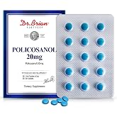 Dr. Brian Policosanol 20mg, 90 Vegetable Tablets | Supports Heart &amp; Cholesterol Health - Vegan, Gluten Free, Dairy Free