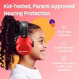 Vanderfields Premium Hearing Protection Ear Defenders 29 dB 2K Hz Red Nomad view 2