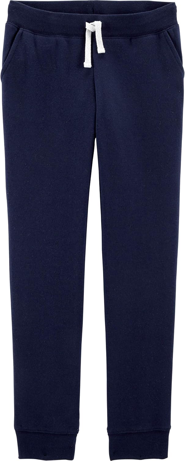 OshKosh B'Gosh Girls' Logo Fleece Pants: Clothing