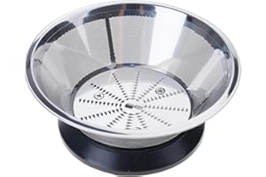 Juicer Machine Replacement Meshs Filter Basket Electric Juicer Machines Part Metal Texture for WJE4001D for Juicing Machine