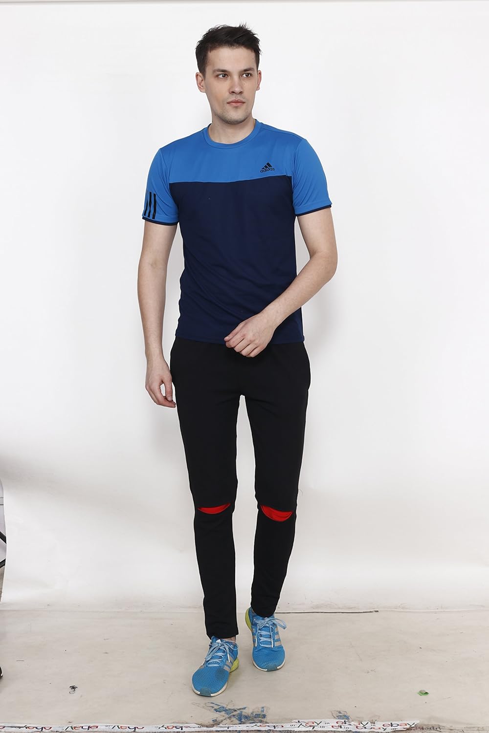 psk men's sports wear sleep wear knee cut lower