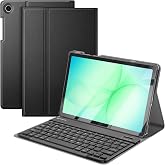 FINTIE Keyboard Case for Samsung Galaxy Tab A11 Plus/A9 Plus 11'', Black | 3 Viewing Angles, Detachable Bluetooth Keyboard, R