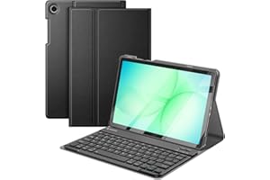 Fintie Keyboard Case for Samsung Galaxy Tab A11+ Plus 11" 2025 / A9+ Plus 5G 11 Inch 2023, Slim Lightweight Stand Cover with 