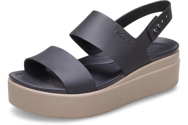 Crocs Women's Brooklyn Low Wedges, Platform Sandals