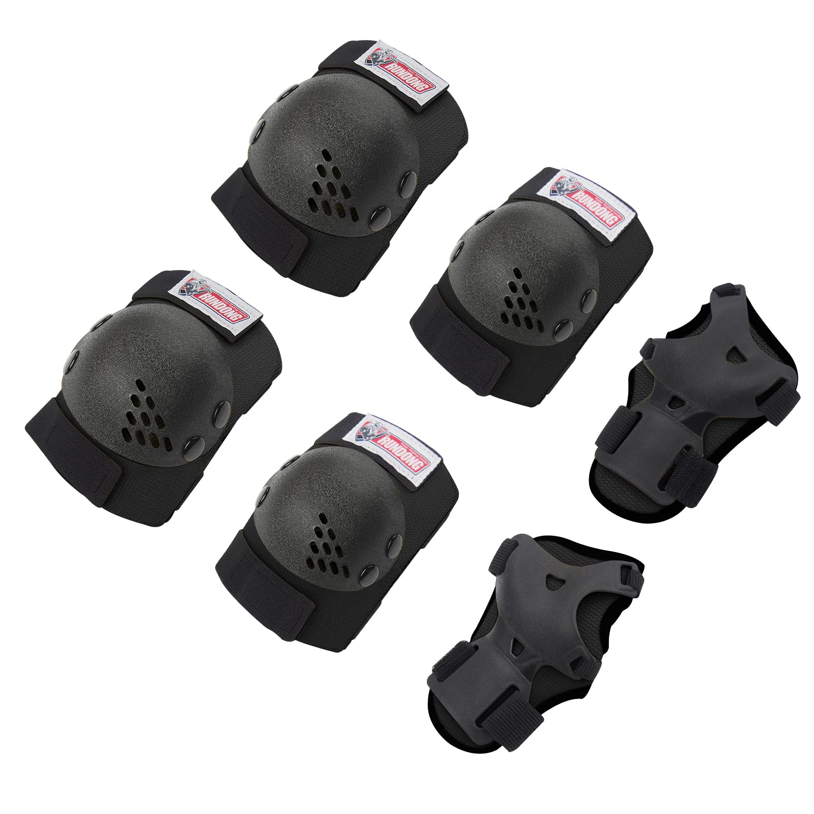 SOHOUR HOME Kids/Youth Knee Pads Elbow Pads Wrist Guards Set for Kids Roller Skates, Scooter, Inline Skating, Cycling, BMX Bike, Skateboard, Riding, And Outdoor Extreme Multi-Sports Protective Gear