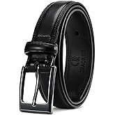 CHAOREN Boys Belt - 1 1/8" Leather Kids Belt for Dress - Perfect Companion to Youth Formal Outfit