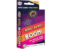 Bing Bang Boom Hilariously Fun Card Game for Family Game Night by Taco Cat Goat Cheese Pizza | Easy to Learn and Play with Fast 10 Minute Rounds | Fun for Kids, Teens, and Adults | 2 - 6 Players