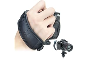 JJC Camera Hand Grip Strap for Canon EOS R8 R10 R7 R5 C R6 Mark III II R RP 90D 5DM4 Rebel T7 T8i T7i T6i T6 SL3 4000D Sony A