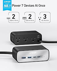 Anker Nano Charging Station(100W Max), 7-in-1 USB C