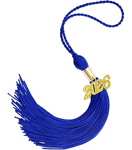 2026 Graduation Tassel With Signet Charm - Maroon & Gold 9-inch Tassel For Graduation Cap