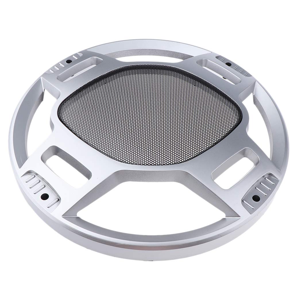 Street27 12 inch Speaker Cover Case Decorative Circle Metal Mesh Grille