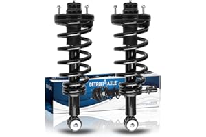 Detroit Axle - 2 Rear Struts for 2007-2017 Ford Expedition Lincoln Navigator [w/o Electronic Suspension] Complete Struts w/Co