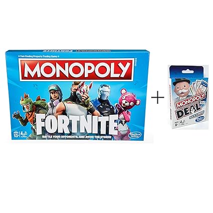Amazon Com Monopoly Fortnite Edition Board Game Inspired By - image unavailable