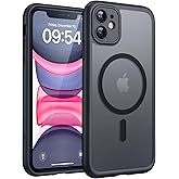 TOCOL Magnetic for iPhone 11 Case, Upgraded Full Camera Protection, Fit for MagSafe, Rugged Phone Case for iPhone 11 6.1 Inch
