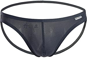 MuscleMate Men's Jockstrap Thong Underwear, Men's Hot Jockstrap Thong G-String Underwear.