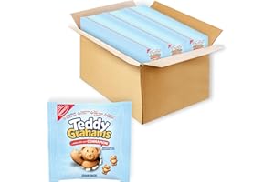 TEDDY GRAHAMS Cinnamon Graham Snacks, 150 - 0.75 oz Kids Snack Packs