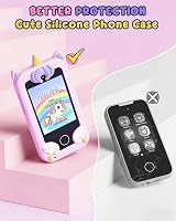 UCIDCI Kids Smart Phone for Girls 3-7 Dual Camera 4.0 Inch IPS Learning Games view 8