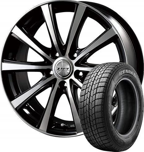 Amazon 15インチ 4本セット 18年製 スタッドレスタイヤ ホイール Goodyear グッドイヤー アイスナビ 6 195 65r15 91q Zma S1r Bpエディション 車 バイク 車 バイク
