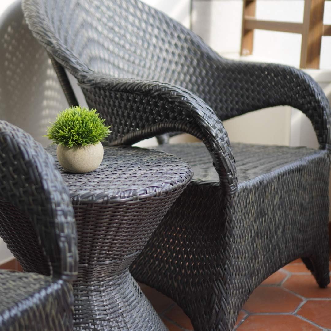 Velener Mini Plastic Fake Green Grass Plants with Pots for Home Decor Indoor -