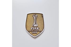 RON PATCH UEFA Champions League Patch FC Barcelona 2015 World Champions Messi Suarez Modric Griezmann De Jong Pique