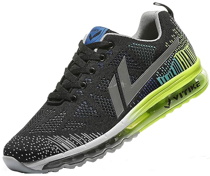VITIKE Herren Sneakers Unisex Atmungsaktives Turnschuhe mit Luftpolster Freizeitschuhe Ultra-Light Damen Sportschuhe Laufschu