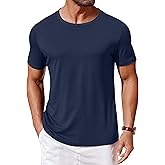 COOFANDY Men's T Shirt Short Sleeve Crew Neck T-Shirts Casual Summer Classic Basic Tees