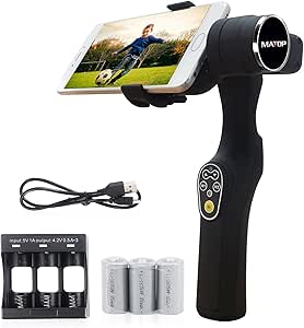 Amazon.com: Phone Stabilizer Smart Phone Gimbal - 2 Axis ...