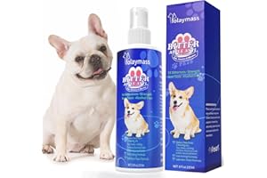 FOLAYMASS No Chew Spray for Dogs & Cats, Bitter Apple Spray for Dogs to Stop Chewing, Deterrent Spray for Dog Training & Behavior Aids, Anti-Scratching & Biting, Protect Restricted Areas