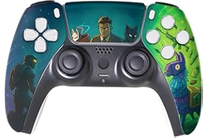 BABY CUDDLE BOX Forttnite Leggends Priime Custom PS-5 Controller Wireless compatible with Play-Station 5 Console by BCB Controllers | Proudly Customized in USA with Permanent HYDRO-DIP Printing (NOT JUST A SKIN)