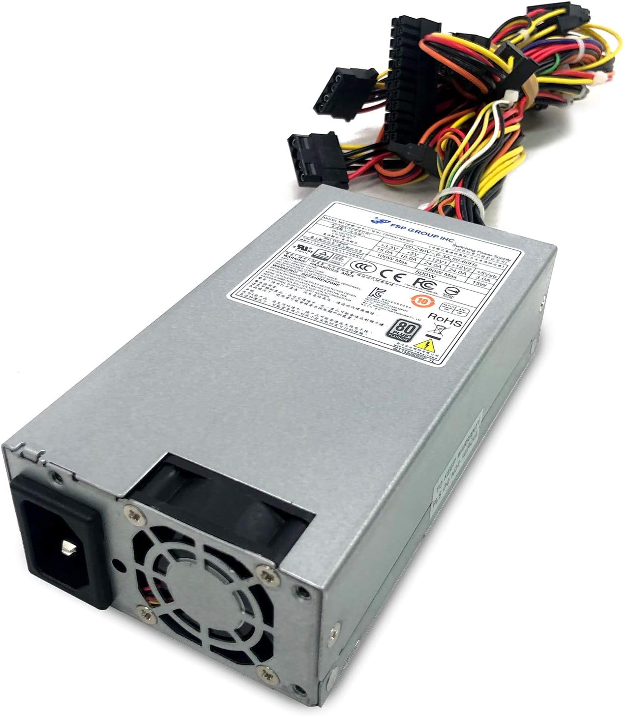 FSP Group Mini ITX Solution / Flex ATX 80 Plus Platinum 500W PMBus V1.2 High