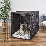 MidWest Homes for Pets XXL Dog Crate Cover Black Polyester 137cm Crates view 2