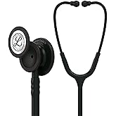 3M Littmann Classic III Monitoring Stethoscope, 5803, More Than 2X as Loud*, Weighs Less**, Stainless Steel Black-Finish Ches