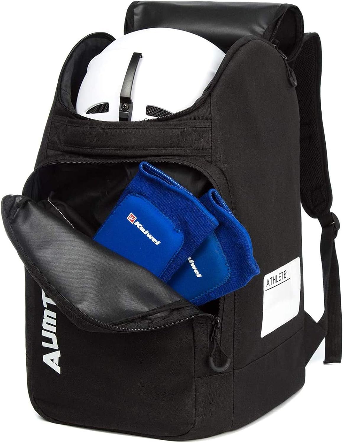 AUMTISC Ski Boot Backpack Boot Bag Ski Backpack for Boots Helmet Boot Helmet Goggles Gloves Ski Equipment