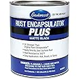Eastwood Matte Black Rust Encapsulator Plus | Long Lasting Durable Finish 1 Coat Maximum Rust Protection | Heat Resistance up to 350 degrees Fahrenheit | 1 Gallon, Matte Black
