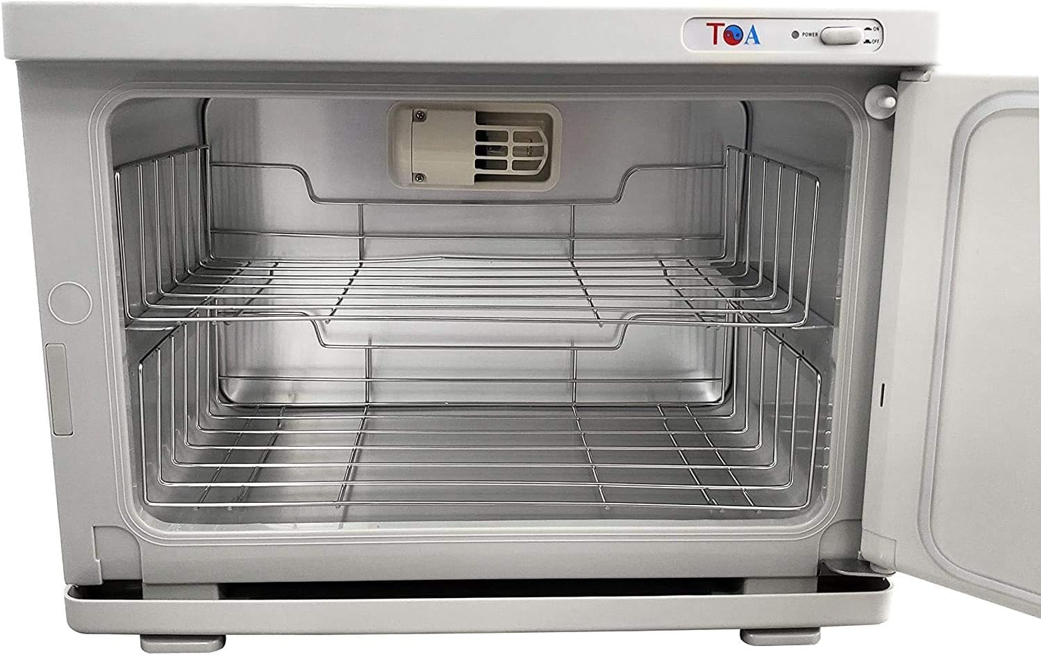 TOA Sterilizer Hot Towel Warmer Cabinet Heating Spa Beauty Salon Equipment w/Tray 2 in 1 (18s): Home & Kitchen